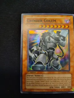 Grinder Golem DP07-EN009 1st Edition Heavy Play Yu-Gi-Oh! TCG PENNY START - Image 4