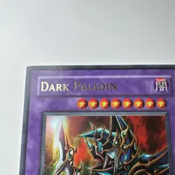 1996 YUGIOH TCG HOLO DARK PALADIN Ultra Rare Unlimited #MFC-105 LP - Image 2
