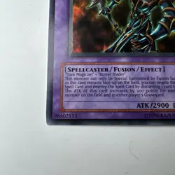 1996 YUGIOH TCG HOLO DARK PALADIN Ultra Rare Unlimited #MFC-105 LP - Image 4