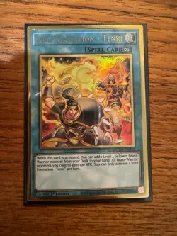 Yu Gi Oh Fire Formation - Tenki (MGED-EN042) 1st edition (NM) - Image 1
