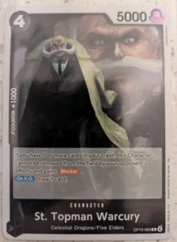 ONE PIECE Card Game Five Elders 5 set Carrying on His Will OP13 - Image 4