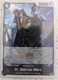 ONE PIECE Card Game Five Elders 5 set Carrying on His Will OP13 - Image 5