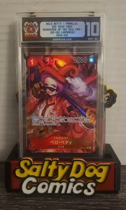 One Piece Awakening Of The New Era Belo Betty OP05-015 R Alt Art ESG 10 Japanese - Image 1