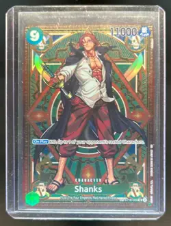 2025 One Piece Shanks Special Alternate Art #OP11-004 - Image 1