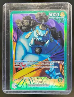 2025 One Piece A Fist of Divine Speed Jinbe #OP11-021 - Image 1