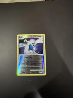 Lugia 14/132 Secret Wonders Reverse Holo Rare Pokemon Card MP - Image 1