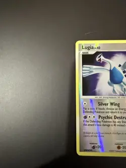 Lugia 14/132 Secret Wonders Reverse Holo Rare Pokemon Card MP - Image 3
