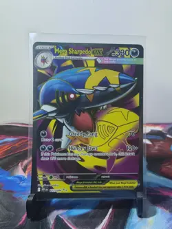 Mega Sharpedo EX Ultra Rare 113/094 Phantasmal Flames Pokemon Card TCG - Image 1