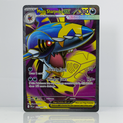 Mega Sharpedo ex Ultra Rare 113/094 Phantasmal Flames Full Art Pokemon Card TCG - Image 1