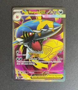 Mega Sharpedo Ex Ultra Rare 113/094 Phantasmal Flames Pokemon Card TCG - Image 1