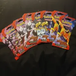 Pokemon -Scarlet & Violet Destined Rivals Pick Your Art Booster Pack 10 Cards - Image 1