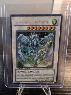 Stardust Dragon CT05-EN001 Secret Rare Limited Edition Yugioh Card - LP - Image 1