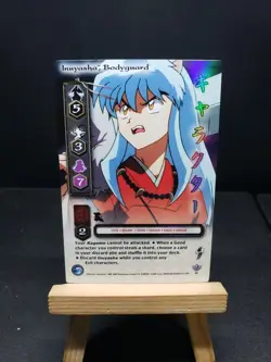 Inuyasha, Bodyguard 91 Rare Foil Inuyasha Score Trading Card Game TCG CCG - Image 1