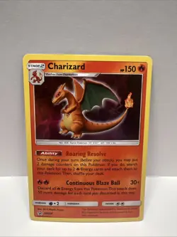Pokemon TCG Sun & Moon Charizard SM226 Black Star Promo Holo Card Condition - Image 1