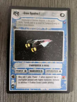 Star Wars CCG SWCCG Green Squadron 1 Death Star II 2 DS2 Rare Card Set - Image 1