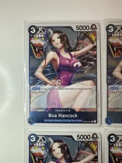 Boa Hancock OP13-051 Carrying On His Will 4 Foil Card Play Set Lot One Piece - Image 2