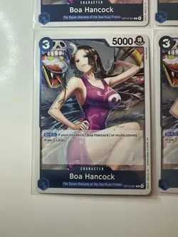 Boa Hancock OP13-051 Carrying On His Will 4 Foil Card Play Set Lot One Piece - Image 4