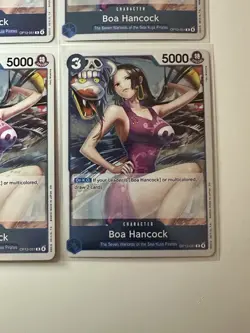 Boa Hancock OP13-051 Carrying On His Will 4 Foil Card Play Set Lot One Piece - Image 5