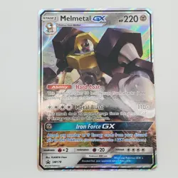 Melmetal GX SM178 Black Star Promo NM Pokemon Card Ultra Rare Holo - Image 1