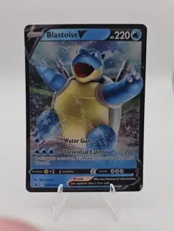 Blastoise V SWSH101 SWSH: Sword & Shield Promo Cards Holo - Image 1