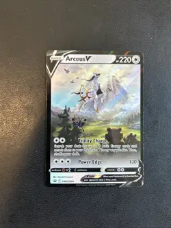 Arceus V SWSH204 SWSH: Sword & Shield Promo Cards Holo LP Pokemon TCG - Image 1