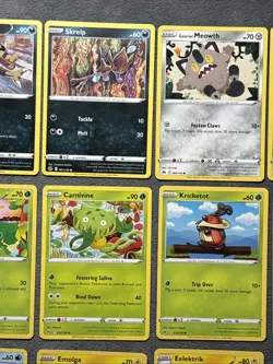 Crown Zenith Pokemon Cards Lot Rare Perrserker + More Help Your Master Set - Image 3