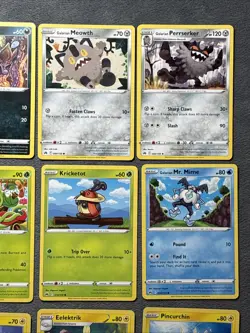 Crown Zenith Pokemon Cards Lot Rare Perrserker + More Help Your Master Set - Image 4