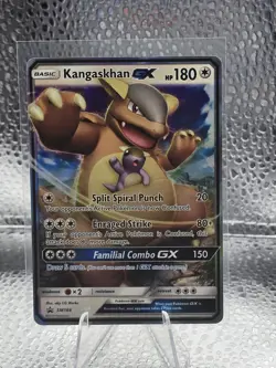 Pokemon 2019 Kangaskhan GX SM188 Sun & Moon Black Star Promo Card - Image 1