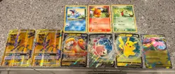 Pokemon JUMBO Cards LOT - (9) Cards - Image 1