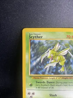 Scyther 26/64 Non Holo Jungle Set Rare Pokemon Card WOTC Near Mint - Image 2