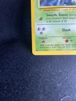 Scyther 26/64 Non Holo Jungle Set Rare Pokemon Card WOTC Near Mint - Image 5