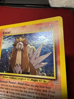 Entei 6/64 Holo Rare Neo Revelation Pokemon Card HP - Image 4