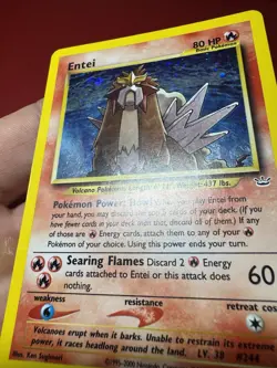 Entei 6/64 Holo Rare Neo Revelation Pokemon Card HP - Image 5