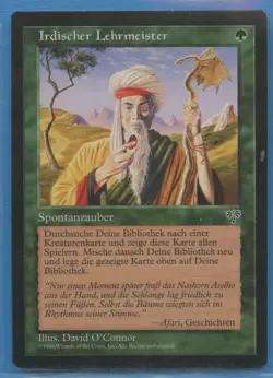 MTG: Mirage: Irdischer Lehrmeister (Worldly Tutor): GERMAN - Image 1