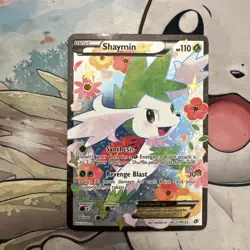 Pokemon TCG Shaymin-EX Legendary Treasures Full Art Ultra Rare Card RC21/RC25 - Image 1