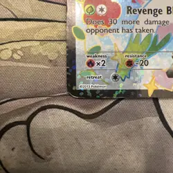 Pokemon TCG Shaymin-EX Legendary Treasures Full Art Ultra Rare Card RC21/RC25 - Image 4
