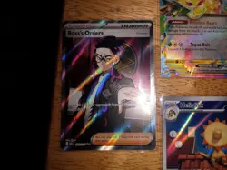 Pokemon Card Ascended Heroes Lot Boss's Orders 256 Corbeau Heliolisk 229 Pikachu - Image 2