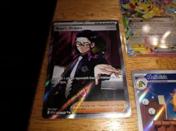 Pokemon Card Ascended Heroes Lot Boss's Orders 256 Corbeau Heliolisk 229 Pikachu - Image 3