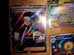 Pokemon Card Ascended Heroes Lot Boss's Orders 256 Corbeau Heliolisk 229 Pikachu - Image 4