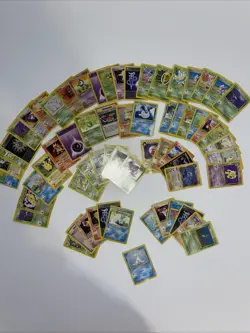 Vintage Pokemon Card Lot Conditions Vary VTG trading Cards - Image 1