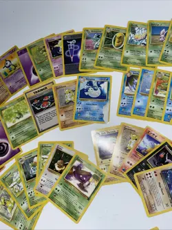 Vintage Pokemon Card Lot Conditions Vary VTG trading Cards - Image 5