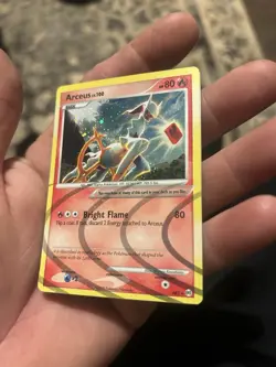 Pokemon TCG Arceus AR3/9 Holo Rare Lightly Played - Image 2