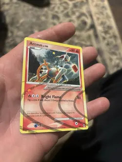 Pokemon TCG Arceus AR3/9 Holo Rare Lightly Played - Image 3