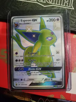 Espeon GX SV60/SV94 Full Art Shiny Hidden Fates Pokemon TCG - Image 1