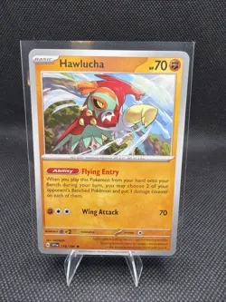 Hawlucha - Scarlet & Violet Base Set 118/198 - Holo Rare - NM - Pokemon TCG - Image 1
