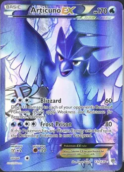 Pokemon TCG Articuno EX Full Art Card 132/135 Plasma Storm MINT 💎 Vintage - Image 1
