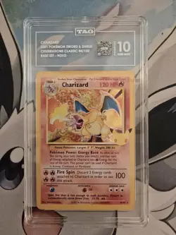 Pokemon TCG Charizard 4/102 Celebrations Classic Collection - TAG 10 - Image 3