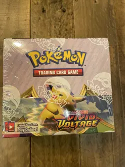 Pokemon Sword & Shield Vivid Voltage Booster Box 36 Packs - Image 1