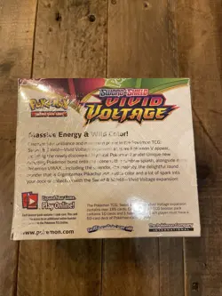 Pokemon Sword & Shield Vivid Voltage Booster Box 36 Packs - Image 3