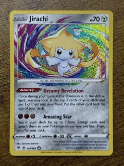 Jirachi 119/185 Vivid Voltage Holo Pokemon English Amazing Rare Near Mint - Image 1
